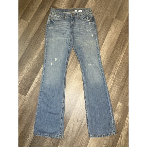 Cruel Girl Denim - Vintage Y2K Cruel Girl Jeans 7 XL 30W Low Rise Denim Boot Cut Distressed Womens